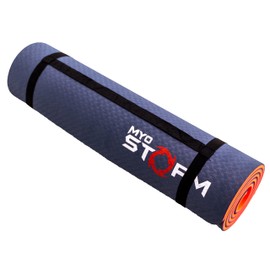 High Density Foam Yoga Mat with Premium Cushion Support for Workout Exercise Pilates- Non Slip Double Sided 10mm Thick