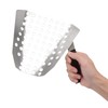 Aluminum Popcorn Scoop with Perforated Design, Labor Saving and Ergonomic