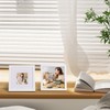 Egofine 8x8 Picture Frames 4 PCS - Made of Solid