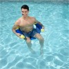 Swimways Noodle Sling Floating Pool Chair Mesh Seat Green Blue