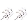 Pack Of 6 - Metal Christmas Napkin Holders - 6