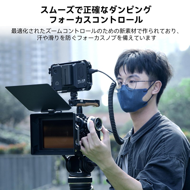 SmallRig 3010C Mini Follow Focus F40 Anti-Slip Sweat Compatible AB