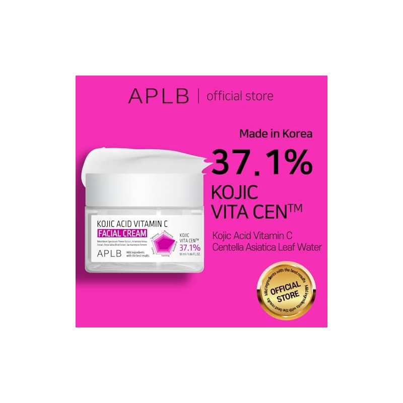 Crema Kojic Acid Vitamin C Facial Cream APLB de 55ml