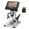 TOMLOV 1000X Coin Magnifier 4.3" LCD Digital Microscope 32GB Photo/Video