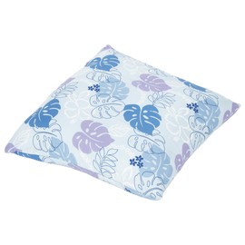 EiYU Zabuton Cover, 55x59, Meisenbu Monstera (Blue)