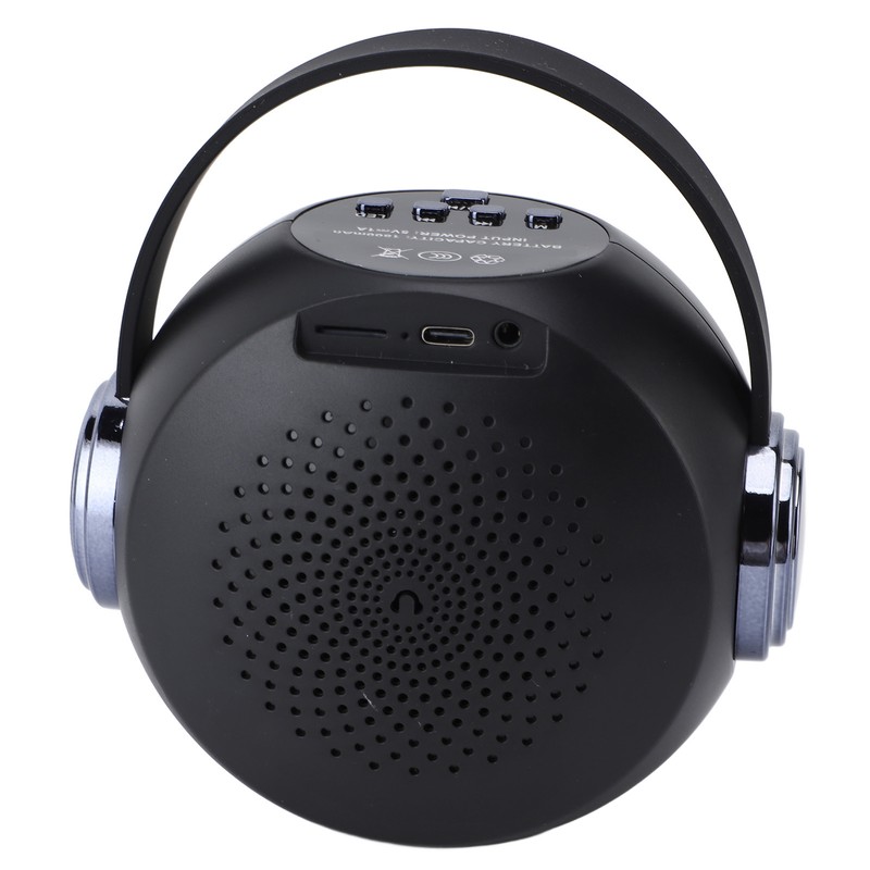 Bluetooth Mics Speaker Set with Colourful Light Effect Noise Reduction