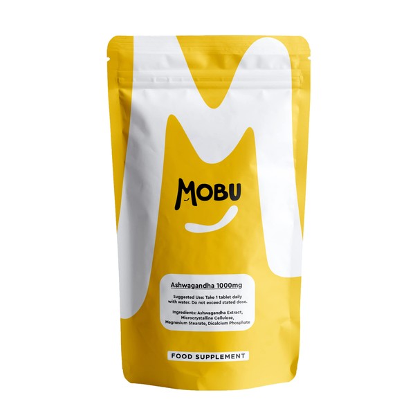 Organic Ashwagandha 1000mg 120 Tablets | Anxiety Tablets & Stress