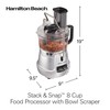 Hamilton Beach Stack & Snap 8-Cup Food Processor & Vegetable