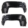 TRQ Front Inner Fender Liner Set Compatible with 2007-2010 Jeep