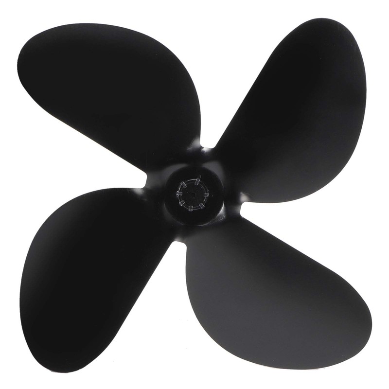 Aqur2020 Fan Blade for Stove, 4 Blades Fireplace Fan Blade