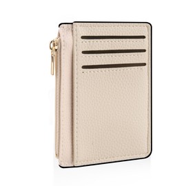 Tipmile Credit Card Holder Compact Card Case with ID Window for Women Slim Minimalist Front Pocket Wallet Small Wallet RFID Blocking