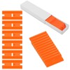 Flintronic Pack of 100 ceramic hob scrapers, replacement blades, plastic