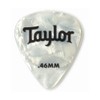 Taylor Celluloid 351 Picks White Pearl 0.46mm 12-Pack