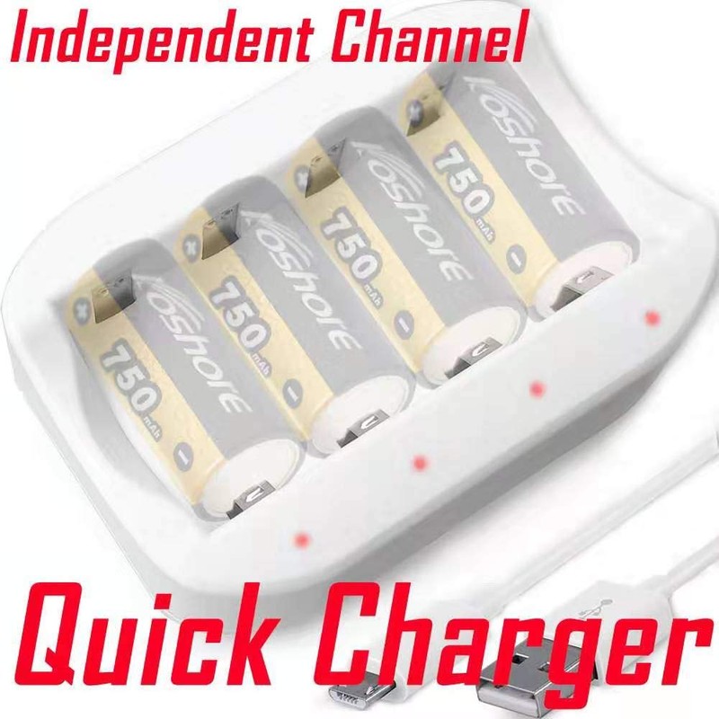 Koshore RCR123A Rechargeable Batteries Charger for arlo Rechargeable Batteries for