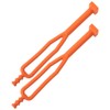 Tusk Kickstand Rubber Strap Pair Orange for KTM 380 MXC