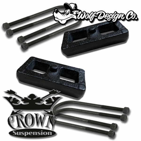 Crown 2002-2008 Dodge Ram Truck 1500 Rear 1" Lift Block