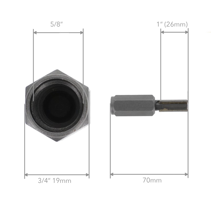 PRODIAMANT Carbide Brick Mortar Grout Cutter 12mm (1/2 Inch) for