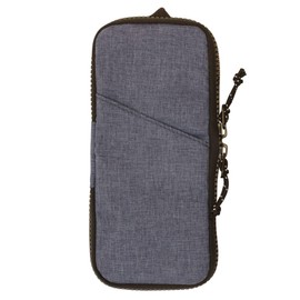 Delphonics Contour Round Pencil Case (Chambray Blue), chambray blue