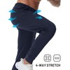 TACVASEN Jogger Sweatpants for Men Fleece Lined Sweat Pants Water
