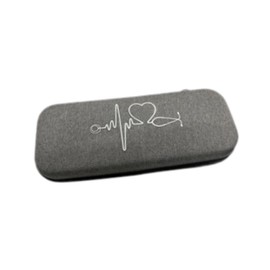 Folpus Stethoscope Carrying Case, Stethoscope Carrying Bag Stethoscope Holder Travel Protective Carry Covers, Storage Box, Organizer, Gray