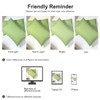 sourcing map 2 Packs Pillow Cases Double Brushed Microfiber Pillowcases