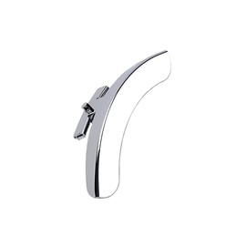 Alnicov Zinc Alloy Banjo Armrest Single Leg Banjo Armrest with Screws for Banjo Replacement Parts Accessories Silver