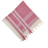 Palestinian Scarf - White Red