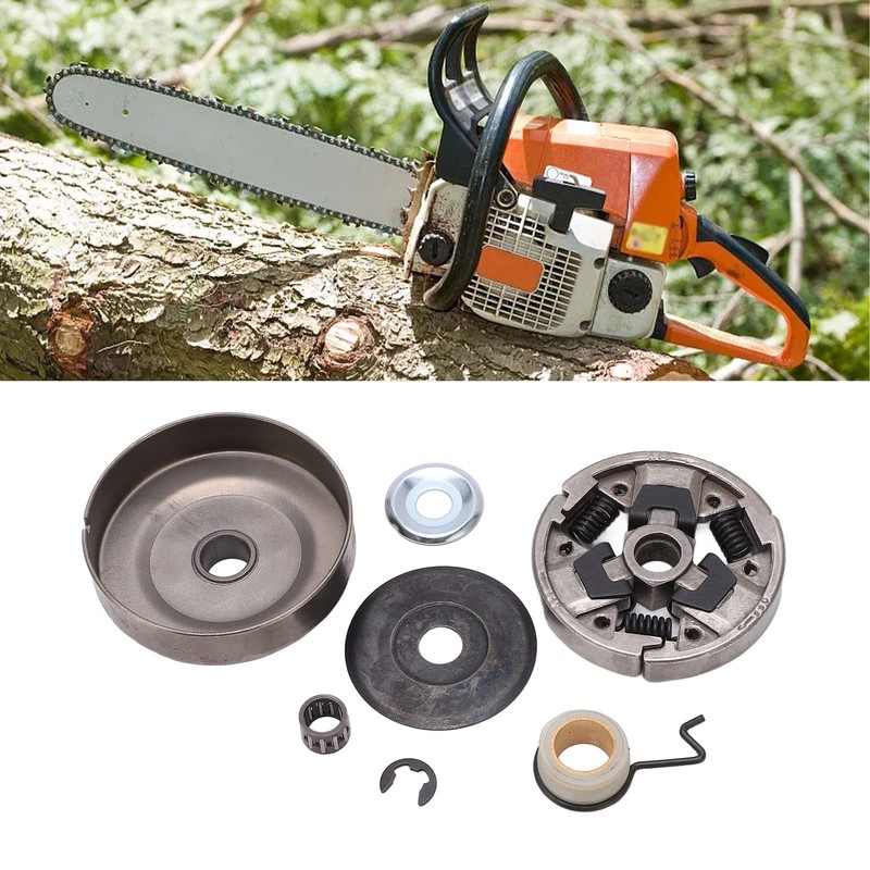 KooingTech Chainsaw Chain Wheel Clutch Iron Clutch Drum Replacement Parts