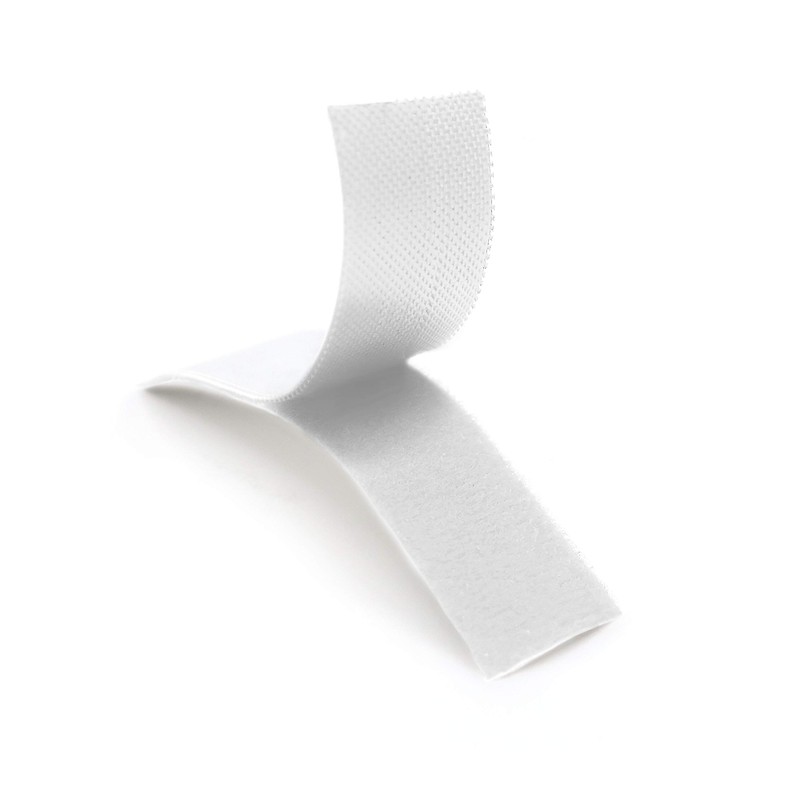 VELCRO Brand Sleek and Thin Stick On Tape for Fabrics