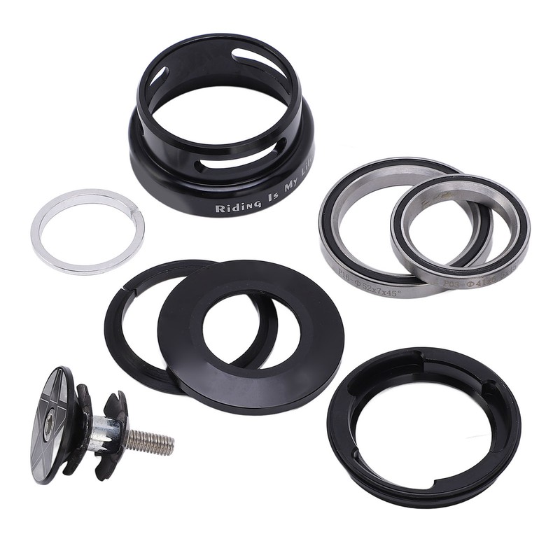Mountain Bike Headset Double Bearing Good Sealing Waterproof Heavy Duty