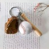 Llavero Beisbol 3 En 1 Bat, Guante Y Pelota Baseball