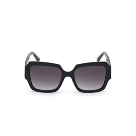 GUESS Women's 0 Sunglasses, Black (Shiny Black)