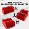 gostle 6 Inch Sanding Disc Storage Box, Sandpaper Organizer with