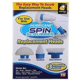 Spin Scrubber Replacement Heads 3 Pack