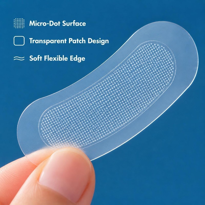 Parches de microagujas for ojos y espinillas, 12 puntos redondos