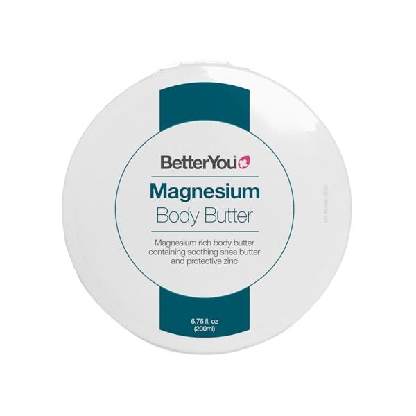 BetterYou BetterYou Magnesium Body Butter - Dry Skin Moisturizer -