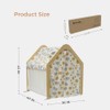 Wooden Kids Play Tent, Indoor Canvas Playhouse for Toddlers