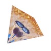 Constellation Pyramid Stone for Positive Energy Reduce Stress Chakra Resin