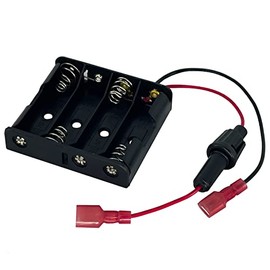 Durablow 6V DC Battery Pack with Fuse Compatible with Dexen Fireplace Electronic IPI Pilot Ignition Control Module GM8K-1 (352-BP)