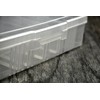 SE 14 Compartment Translucent Plastic Storage Container with Adjustable Sections