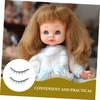 SEWACC 1 Pair Doll False Eyelashes Doll Eyelash Strips Faux