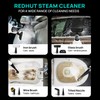 Redhut Pressurized Handheld Multi-Surface Natural Steam Cleaner with 12 pcs