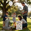 Memorial Garden Flag Remembrance Sympathy Decorations Flags for Outdoor Grave