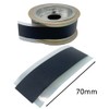 Reeds 6mm Black Stove Rope 2 Metre Length - Heat