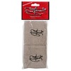 Original 2Stoned Sweatbands 8 cm Beige with Embroidery in Black