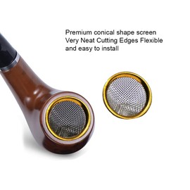 Conical Bowl Pipe Screens Gauzes, 20mm Pipe Screens Filters, Pipe Bowl Screens Gauzes, Pipe Smoke Screen Filters (5)