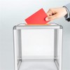KAFENDA Acrylic Donation Ballot Box for Fundraising, Suggestion Box (20cm)