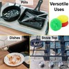 Nylon Scouring Pads-Dish Scrubbers, for Dishes, Pots, and Stoves, Durable