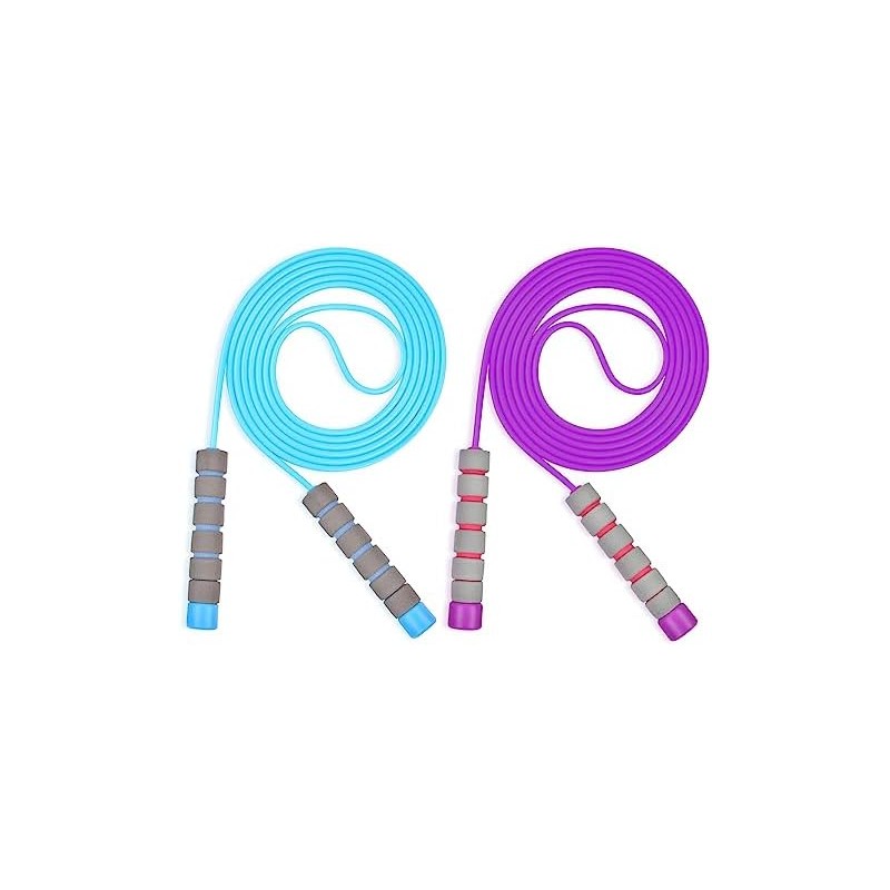 Flintronic - Cuerdas de saltar para niños, paquete de 2