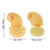 CAPASTEC Duck Shape Dish Brush with Handle, Cartoon Kitchen Brushes